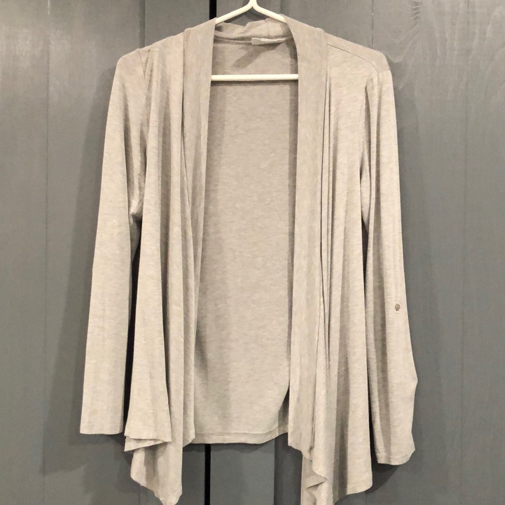 Long sleeve maternity cardigan